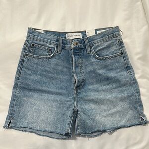 Denim Forum Light Blue Casual Shorts
